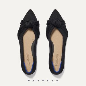 Rothy’s the Knot Pointe II, black, size 6